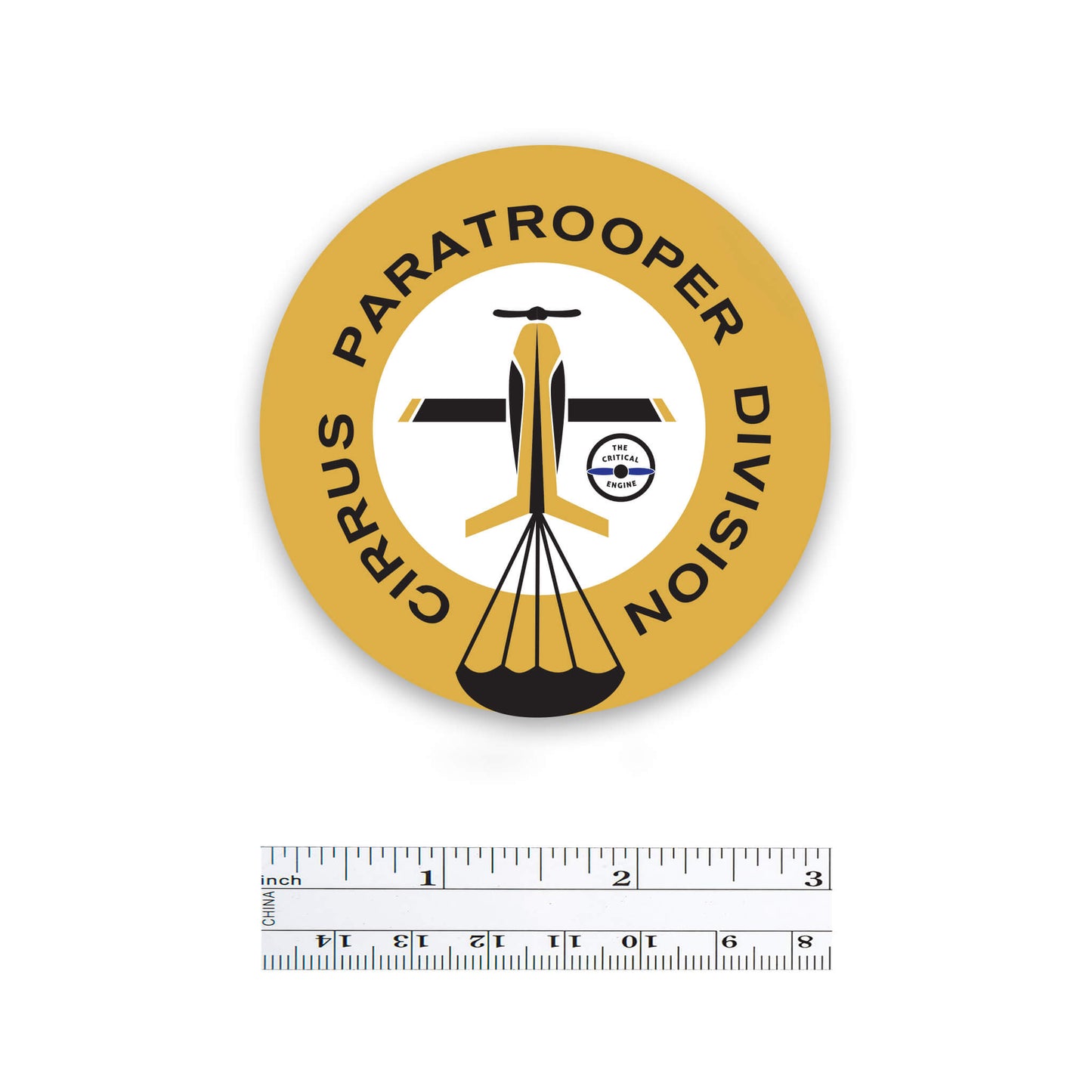 Cirrus Paratrooper Division Sticker
