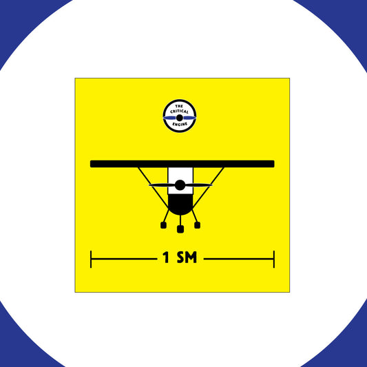 1 SM Visibility Sticker