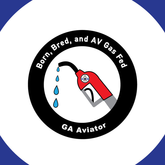 GA Aviator Sticker