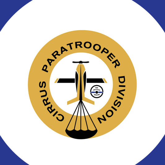 Cirrus Paratrooper Division Sticker
