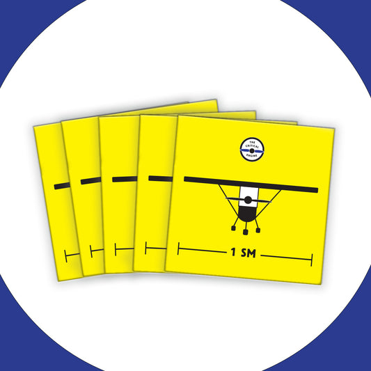 1 SM Visibility Sticker (5 Pack)