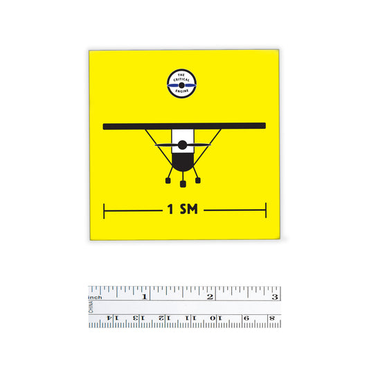 1 SM Visibility Sticker