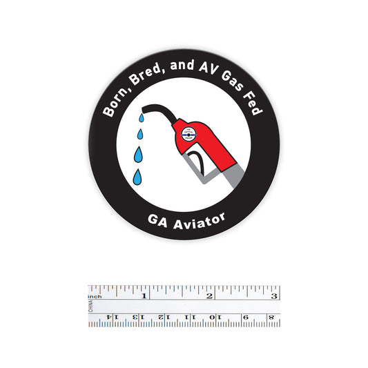 GA Aviator Sticker (5 Pack)