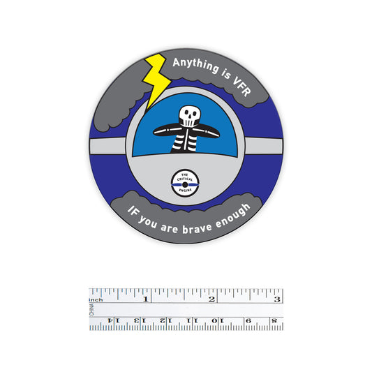 Anything is VFR Sticker (5 Pack)