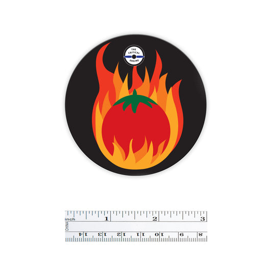 A TOMATO FLAMES Sticker (5 Pack)